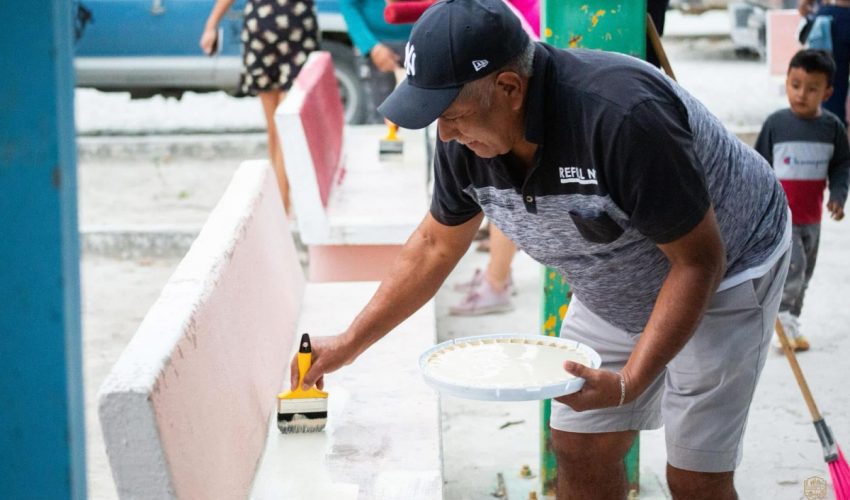Jornada de trabajo en el Ejido San Lorenzo