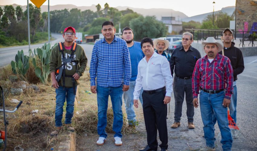 Limpieza en el boulevard