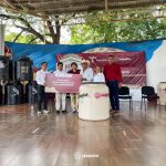 Entrega de apoyos gestionados por la Secretaría de Bienestar y el Gobierno Municipal.